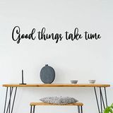 Northshire - Good Things Take Time - Metal Poster Dekoratif Metal Dekor Duvar Tablo - Duvar Süsü