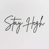 Northshire - Stay High - Metal Poster Dekoratif Metal Dekor Duvar Tablo - Duvar Süsü