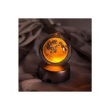 Northstarstore Dolunay Ay Gezegen Işıklı Cam Küre