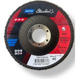 Norton Clıpper Fld Fdtf 115X22 Nor P40KUM Starlıne Flap Disk 10-Adet - 40 Kum