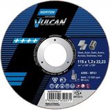Norton Kesme Taşı 115 x 1,2 x 22,23 Vulcan - 50 adet