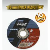 Norton Saınt-Gobaın 115x1,6x22.23 İnox Metal Kesme Taşı (10 Adet)