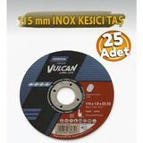 Norton Saınt-Gobaın 115x1,6x22.23 İnox Metal Kesme Taşı (25 Adet)