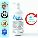 NORVİA Jel eldiven / Yağ,Kir,Slikon,Yapıştırıcı,Koruyucu El Jeli/ 4 Saat Etkili Koruma / 1000ML