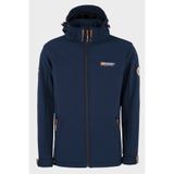Norway Geographical Rüzgara Ve Suya Dayanıklı Çıkarılabilir Kapüşonlu Softshell Mont Erkek Mont Take