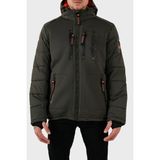Norway Geographical Su Geçirmez Kapüşonlu Parka Erkek Parka Beachwood - 2XL - Haki