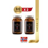 Norwegian Health Omega 3 1000 MG Somon&Morina Balık Yağı 2 x 60 Kapsül