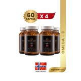 Norwegian Health Omega 3 Balık Yağı Kapsül Formu 60 Kapsül x 4 Adet