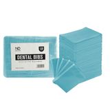 NOSAD CARE 13 "x 18" Diş Önlükleri Tek Kullanımlık 125'li Paket - Yumuşak ve Su Geçirmez Diş Hekimi Önlükleri Tıbbi Hastalar için Peçete Diş Tepsisi Kapakları - Underpad Hijyeni için Kişisel Dövme Malzemeleri