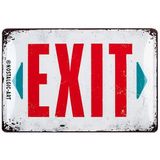 Nostalgic Art 22218 Exit Duvar Panosu