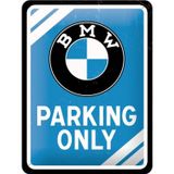 Nostalgic Art Bmw Parking Only Retro Metal Duvar Panosu