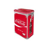Nostalgic Art Nostalgic-Art Coca-Cola - Refresh Yourself Klips Kapaklı Metal Saklama Kutusu 1,3 L