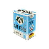 Nostalgic Art Nostalgic-Art Retro saklama kabı L, 3 l, Cat Food – Love Mix – Kedi sahipleri için hediye fikri, kur