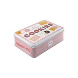 Nostalgic Art Nostalgic-Art Wonder Cookies retro saklama kabı, düz, 2,5 l, mutfak için hediye fikri, kapaklı sac k