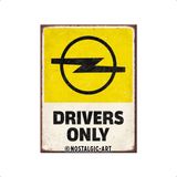 Nostalgic-Art Opel - Drivers Only Buzdolabı Magneti 6 x 8 cm
