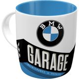 Nostalgic-Art Retro Kahve Kupası, 330 Ml, Bmw – Garaj – Araba Aksesuarı Hayranları Için Hediye Fikri, Seramik Fincan, Vintage Tasarım - Renkli