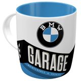 Nostalgic-Art Retro kahve kupası, 330 ml, BMW – Garaj – Araba aksesuarı hayranları için hediye fikri, seramik fincan, vintage tasarım