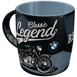 Nostalgic-Art Retro kahve kupası, 330 ml, orijinal lisanslı ürün (OLP), BMW – Classic Legend – BMW aksesuar hayranları için hediye fikri, seramik fincan, vintage tasarım