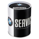 Nostalgic-Art Retro kumbara, 1 l, orijinal lisanslı ürün (OLP), BMW servis - BMW aksesuar hayranları için hediye fikri, metal kumbara, vintage sac kumbara
