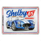 Nostalgic-Art Retro sac levha, 15 x 20 cm, Shelby – Cobra 427 – Shelby hayranları için hediye fikri, resmi lisans ürünü (OLP), metal, vintage tasarım