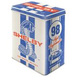 Nostalgic-Art Retro Saklama Kavanozu L, 3 L, Shelby - Cobra Snake 98 - Shelby Aksesuarları Hayranları için Hediye Fikri, Orijinal Lisanslı Ürün (OLP), Büyük Teneke Kahve Tenekesi, Vintage Tasarım