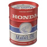 Nostalgic-Art Retro tasarruf kutusu, Honda – Motor Oil – Motosiklet hayranları için hediye fikri, metal kumbara – Vintage sac kumbara 600 ml