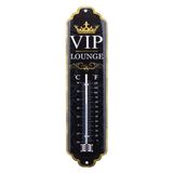 Nostalgic-Art Retro termometre, 7 x 28 cm, VIP Lounge – Özel insanlar için hediye fikri, metal, vintage tasarım