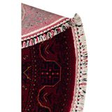 Nostalji 960 Kırmızı Q - Özel Tezgâhlarda El Dokuma Yağcıbedir Desenli Otantik Uşak Halısı