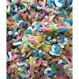 Nostalji Kutusu Ekşi Jelibon Şeker Yumuşak Şekerleme 1 Kilo - 1 kg