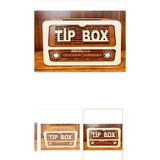 Nostalji Radyo Tasarımlı Tip Box Bahşiş Kutusu, Ahşap, 21 x 13,5 x 12,5 cm