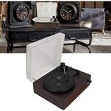 Nostalji Retro Bluetooth Hoparlörlü Pikap Radyo Ses Kayıt USB Mp3 33/45/78 CD Müzik Plak Çalar