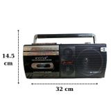 Nostalji Tasarımlı Kaset Ve Müzik Çalar Knstar M-70bt Bluetooth + Usb + Sd + Fm Radyo Kaset Çalar