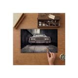 Nostaljik Araba - Dar Sokak Tasarımı 240 Parça Ahşap Puzzle Ahşap Kutuda MP04976