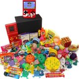 Nostaljik Bakkal Özel Gıda Ve Oyuncak Kutusu , Kırmızı Tetris Ve Kırmızı Atarili