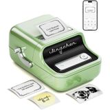 Nostaljik Bluetooth Termal Etiket Yazıcısı - Yüksek Kaliteli Baskı, Kargo Etiket Yazıcısı, 20-50mm Kağıt Boyutu Desteği, App ile Kontrol, Tüm Cihazlarla Uyumlu, Ev Ofis İçin Barkod Etiket Yazıcısı