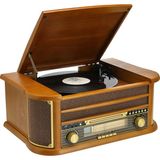 Nostaljik JOT402AM Dönence Pikap Ahşap 2X5W Stereo Spk Mp3 Çalar Usb-Radyo-Cd-Kaset Bt Müzik Çalar