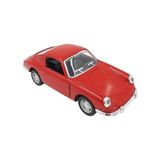 Nostaljik Klasik Metal Çek Bırak Araba Kırmızı Kapılar Açılır ( 1/36 Ölçek ) Mod:5