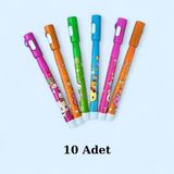 Nostaljik Lezzetler 10 Adet Ayıcık Desenli Görünmez Kalem
