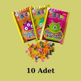 Nostaljik Lezzetler 10 Adet Minidots Draje Sakız - 1 Adet