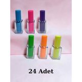 Nostaljik Lezzetler 24 Adet Oje Şeklinde Fosforlu Kalem