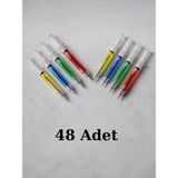Nostaljik Lezzetler 48 Adet 0.7 Uçlu Şırınga Kalem