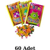 Nostaljik Lezzetler 60 Adet Minidots Draje Sakız - 1 Adet