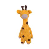 Nostaljik Lezzetler Amigurumi Organik Oyuncak-Uyku Arkadaşı -Örme Zürafa Bebek