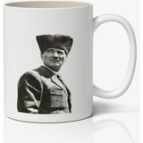Nostaljik Lezzetler Atatürk Baskılı Kahve Kupa Bardak-3