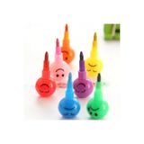 Nostaljik Lezzetler Emoji Yumurtlayan Yuvarlak Renkli Kalem 4 Grup 28 Uç