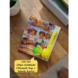 Nostaljik Lezzetler Karne Hediyesi 20 Set Pipo Şeklinde Üflemeli Top ve Tebrik Kartı