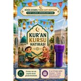 Nostaljik Lezzetler Kur'an Kursu Hatırası 10 Adet Mühür (Istampa) Tebrik Kartı Hediye Seti - Çok Renkli