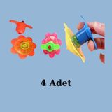 Nostaljik Lezzetler Kurmalı Topaç Çiçek Model (4 Adet) - 1