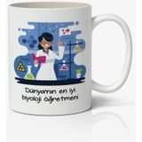 Nostaljik Lezzetler Model 14 24 Kasım Ögretmenler Günü Tasarımlı Kupa