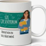 Nostaljik Lezzetler Model 24 24 Kasım Ögretmenler Günü Tasarımlı Kupa